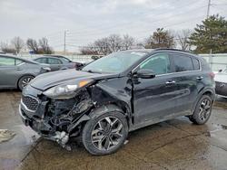 KIA salvage cars for sale: 2022 KIA Sportage ex
