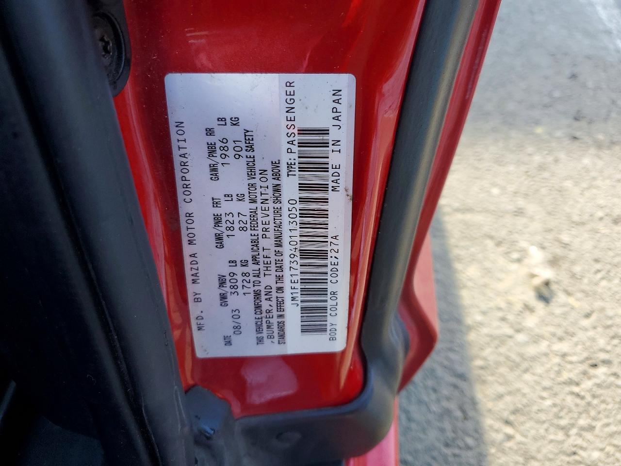 2004 Mazda RX8