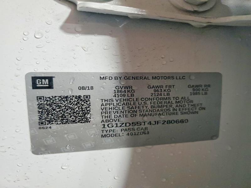 2018 Chevrolet Malibu lt