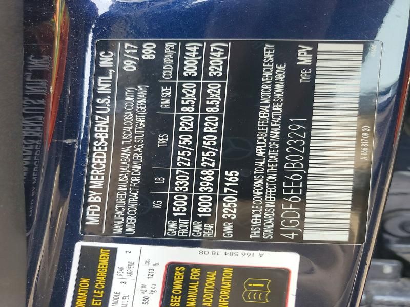 2018 Mercedes-Benz Gls 450 4matic