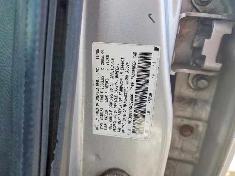 2006 Honda Accord ex