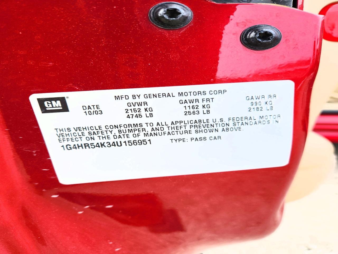 2004 Buick Lesabre Limited