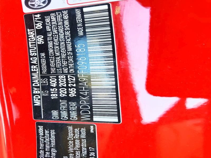 2015 Mercedes-Benz Slk 250