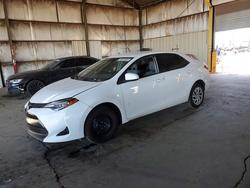 Vehiculos salvage en venta de Copart Phoenix, AZ: 2017 Toyota Corolla l