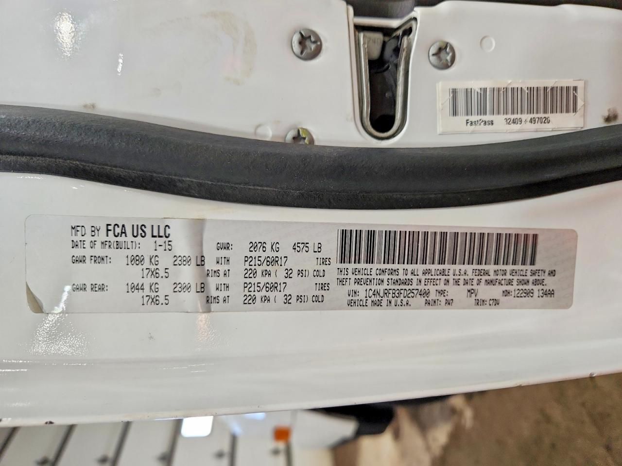 2015 Jeep Patriot Latitude