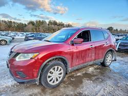 Salvage cars for sale from Copart Mendon, MA: 2016 Nissan Rogue s