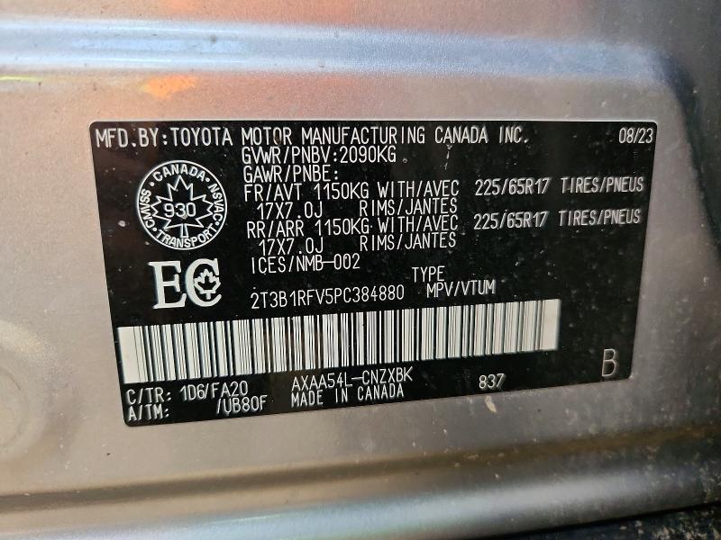 2023 Toyota Rav4 le