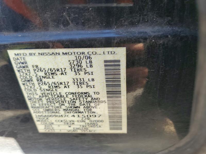 2007 Nissan Frontier