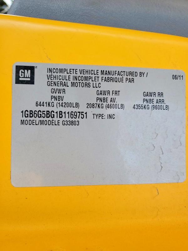 2011 Chevrolet 2011 Thomas Minotour G4500-School Bus