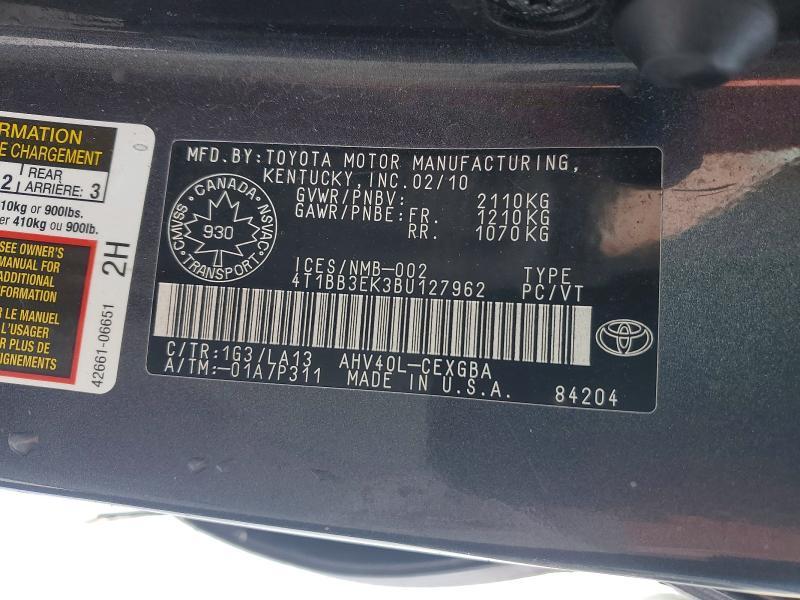 2011 Toyota Camry Hybrid