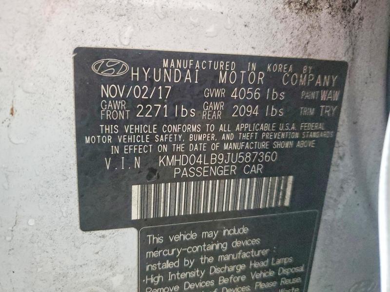 2018 Hyundai Elantra Sport