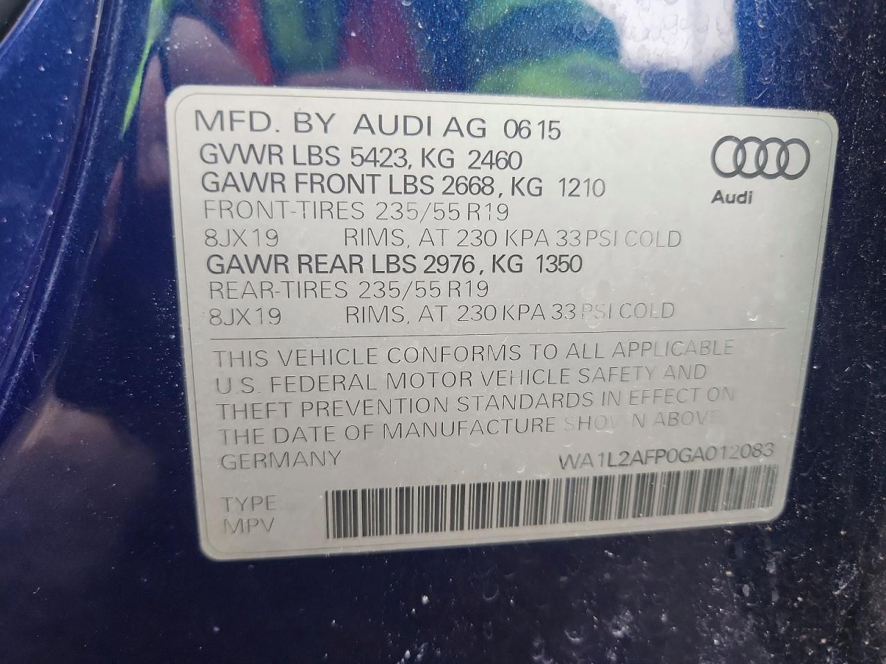 2016 Audi Q5 Premium Plus