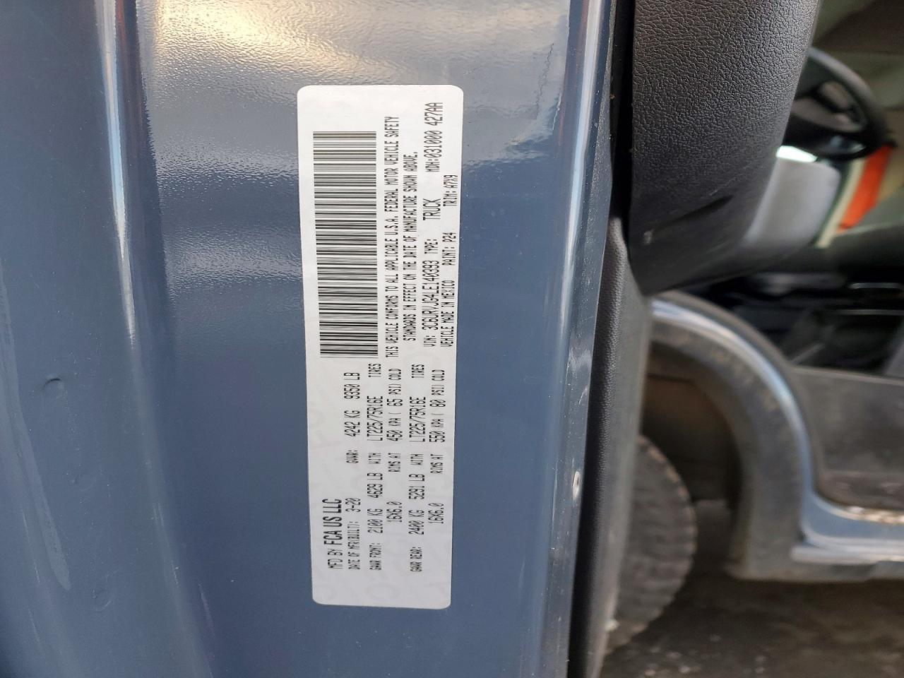 2020 Dodge RAM Promaster 3500 3500 High