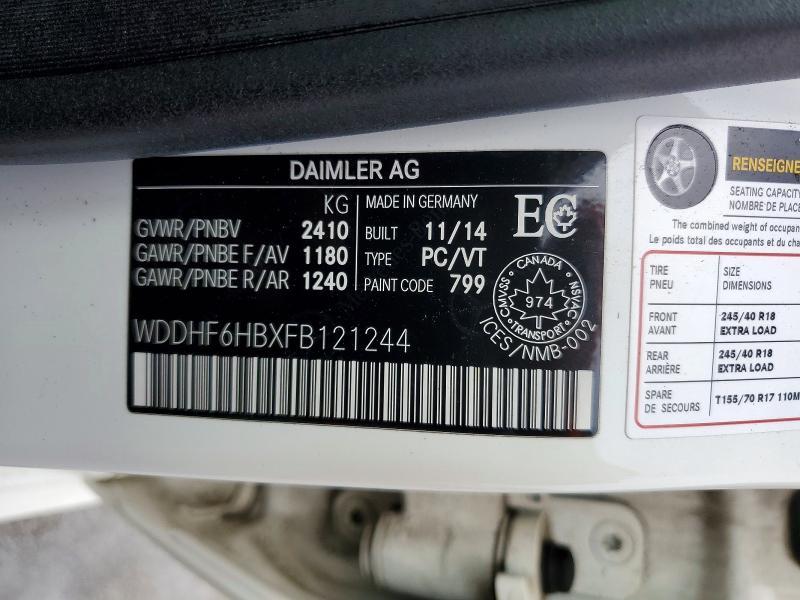 2015 Mercedes-Benz E 400 4matic