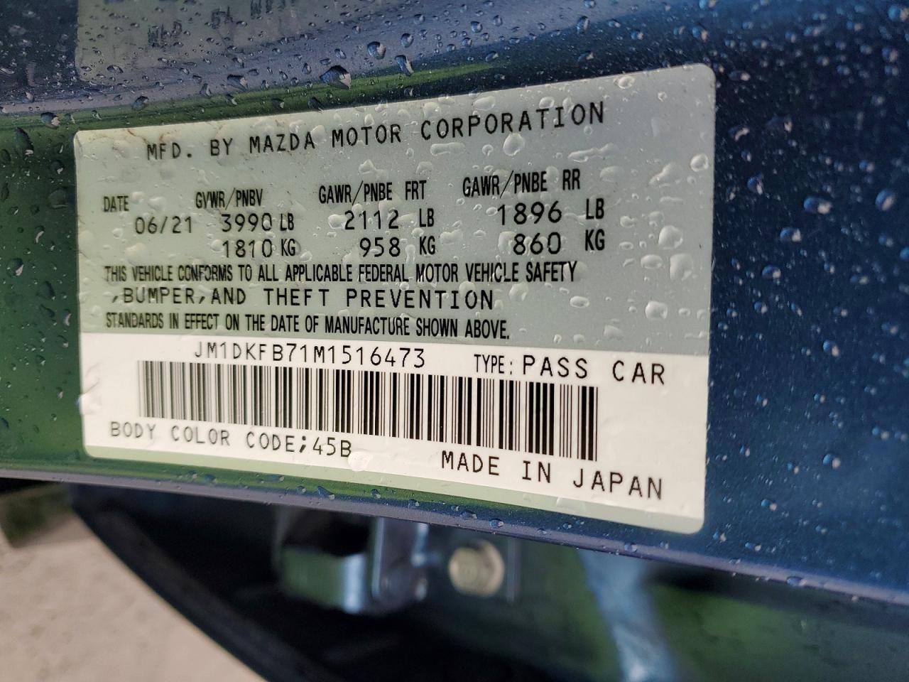 2021 Mazda Cx-3 Sport