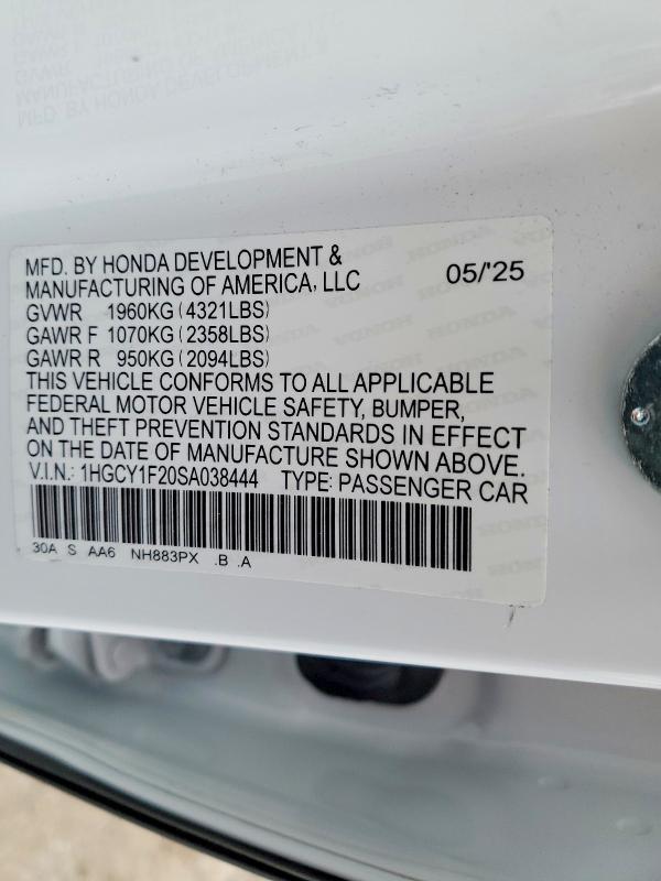 2025 Honda Accord lx