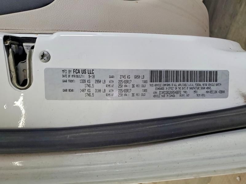 2019 Dodge Grand Caravan se