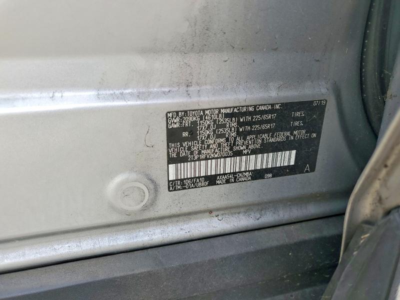 2019 Toyota Rav4 xle
