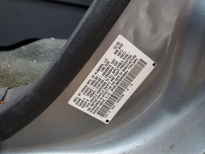 2006 Honda Odyssey exl