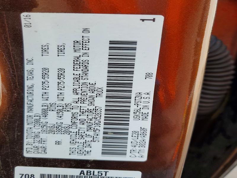 2016 Toyota Tundra Platinum