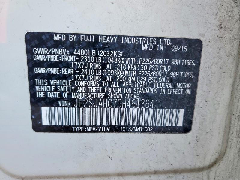 2016 Subaru Forester 2.5i Limited