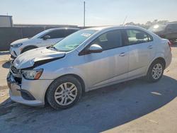Chevrolet Vehiculos salvage en venta: 2017 Chevrolet Sonic ls
