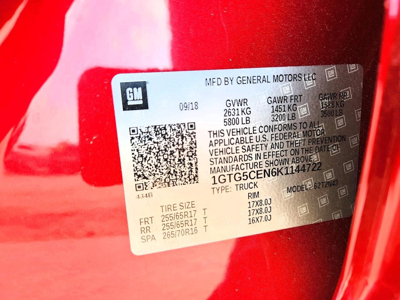 2019 GMC Canyon SLE