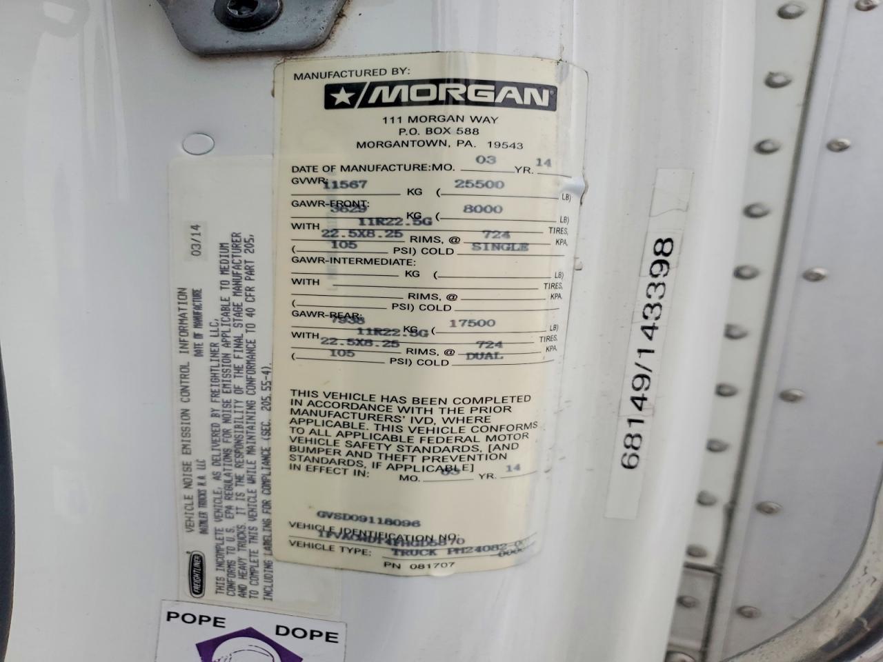 2015 Freightliner M2 106 MED-Semi Truck