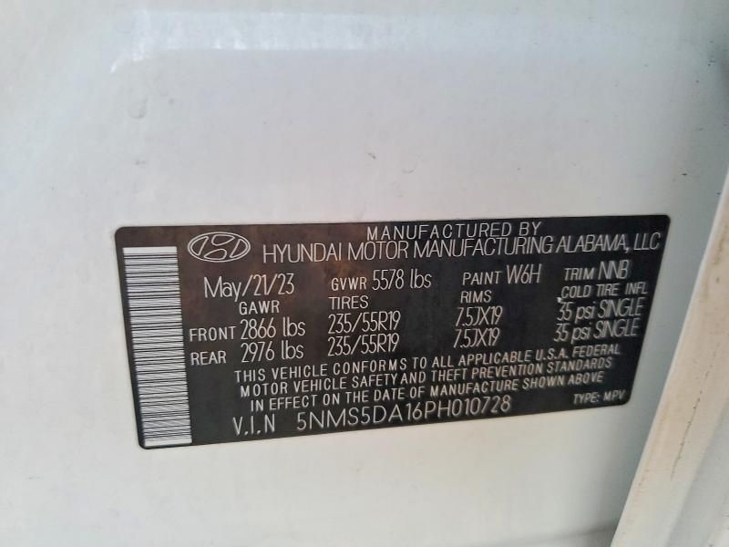 2023 Hyundai Santa fe Limited