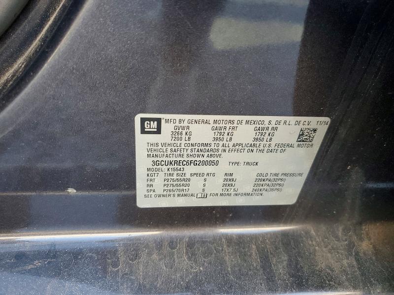 2015 Chevrolet Silverado K1500 LT