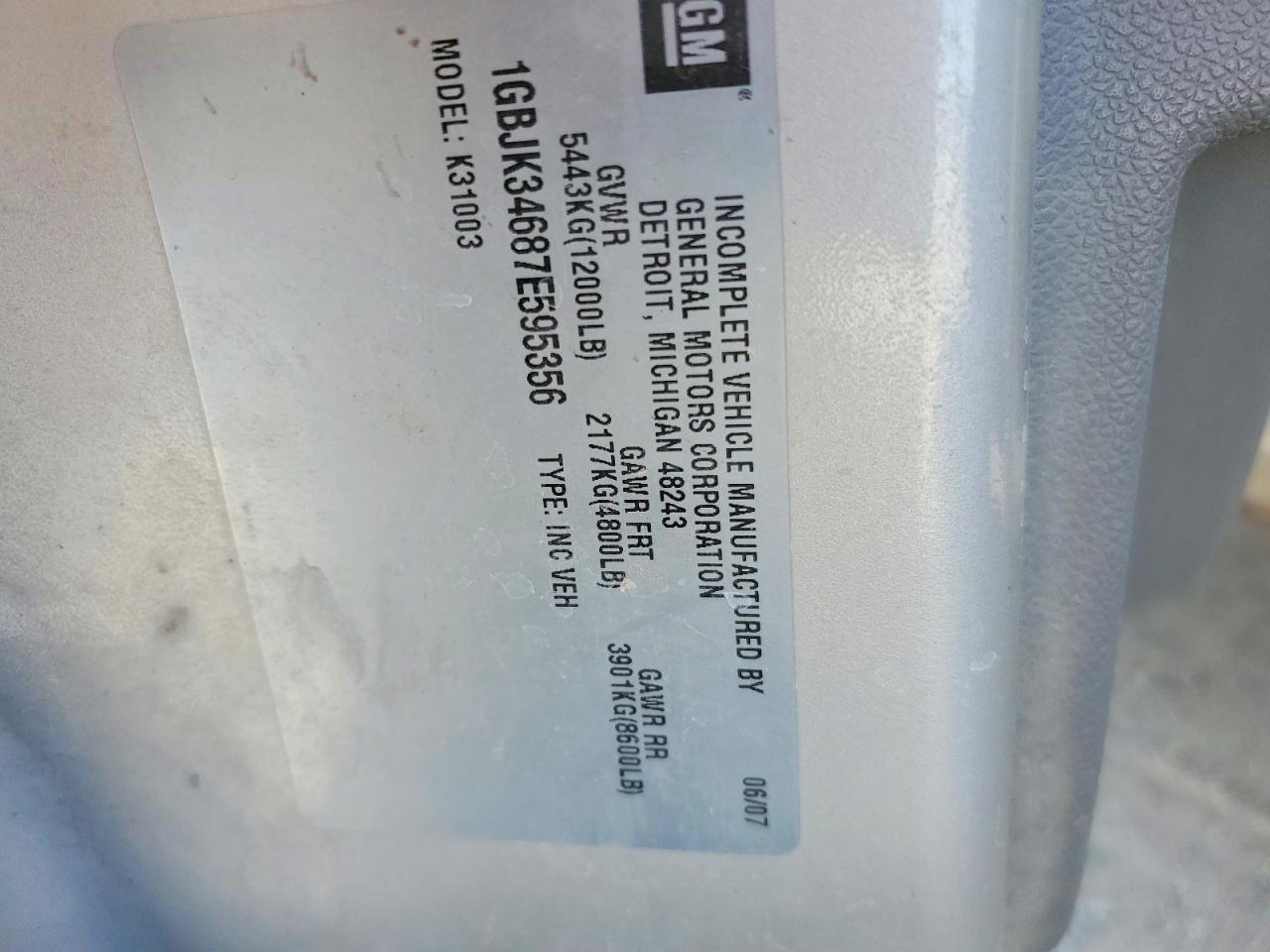 2007 Chevrolet Silverado K3500