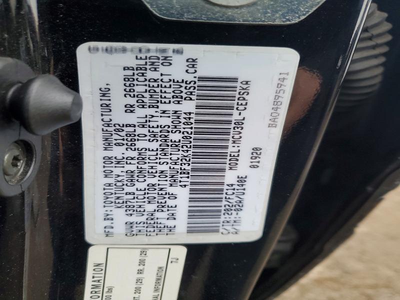 2002 Toyota Camry se V6