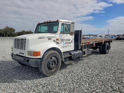 International salvage cars for sale: 1996 International 4900 Flatbed Truck