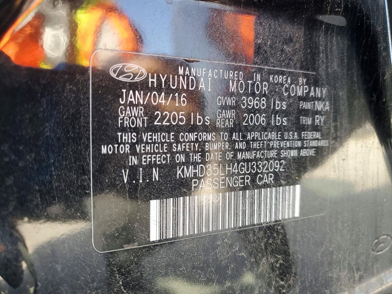 2016 Hyundai Elantra gt