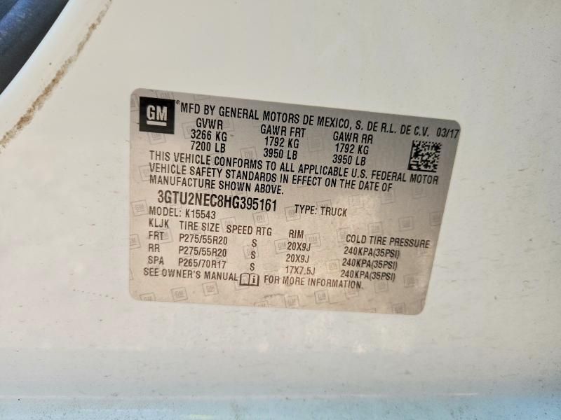 2017 GMC Sierra K1500 slt