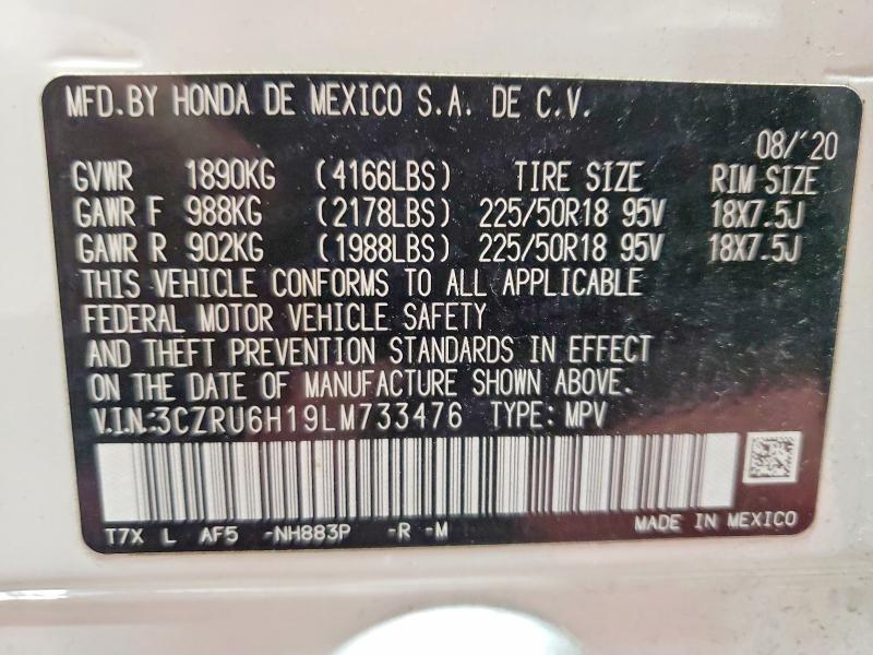 2020 Honda Hr-v Sport