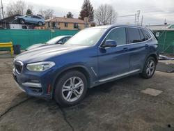 BMW salvage cars for sale: 2021 BMW X3 Xdrive30i