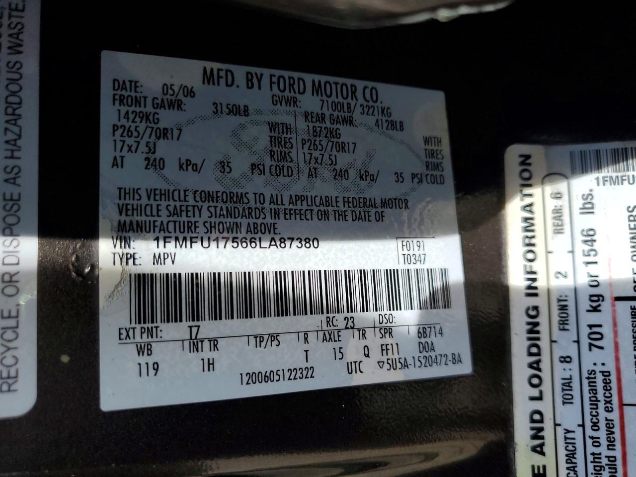 2006 Ford Expedition Eddie Bauer