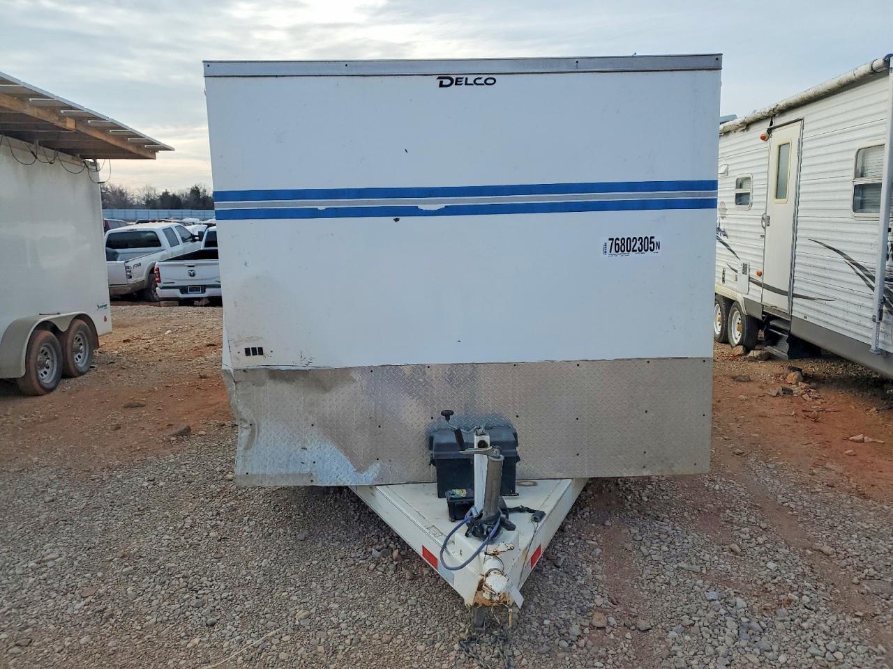 2022 Delco Enclosed Cargo Trailer