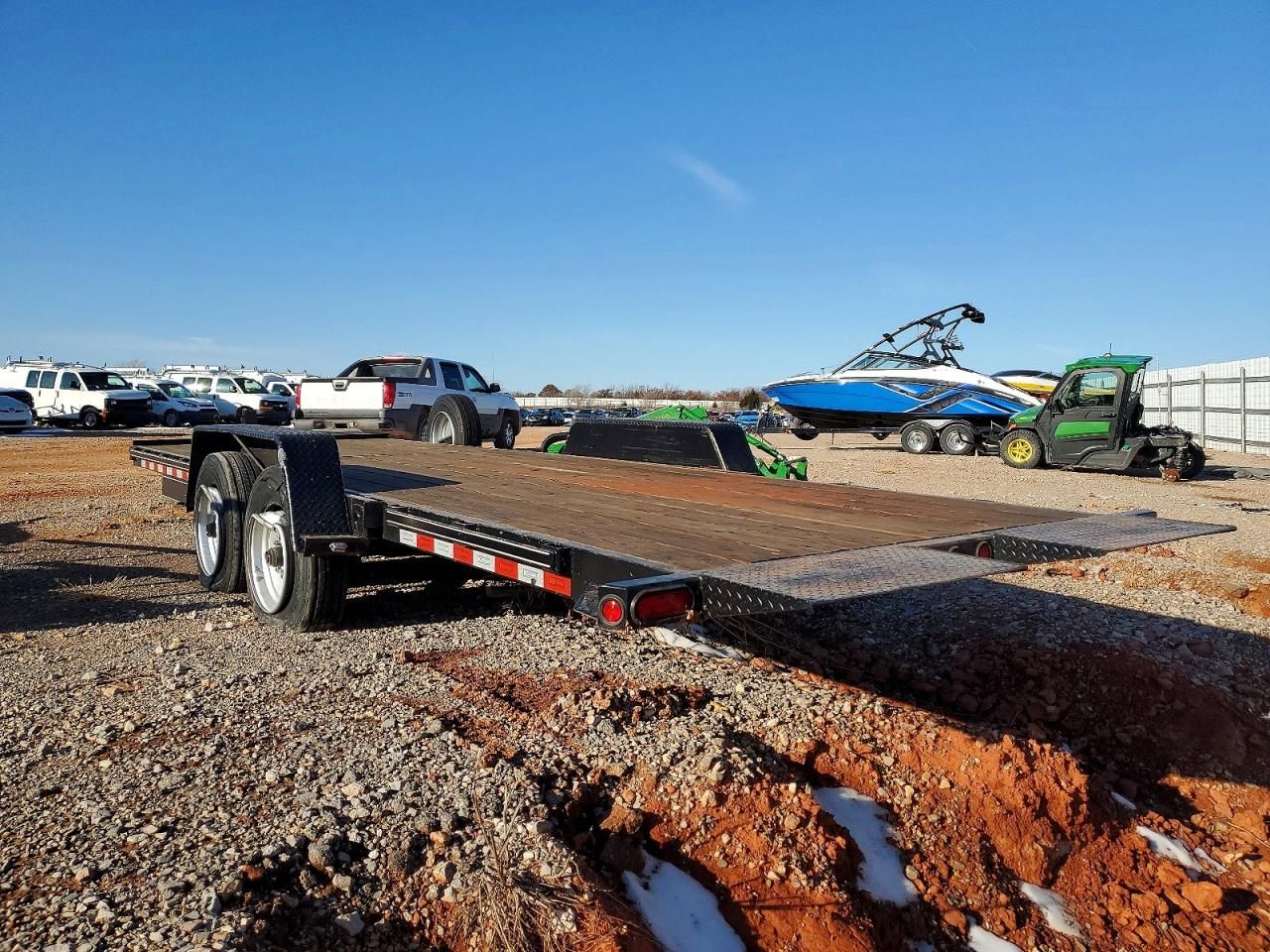 2024 Kaufman Tilt Deck Equipment Trailer