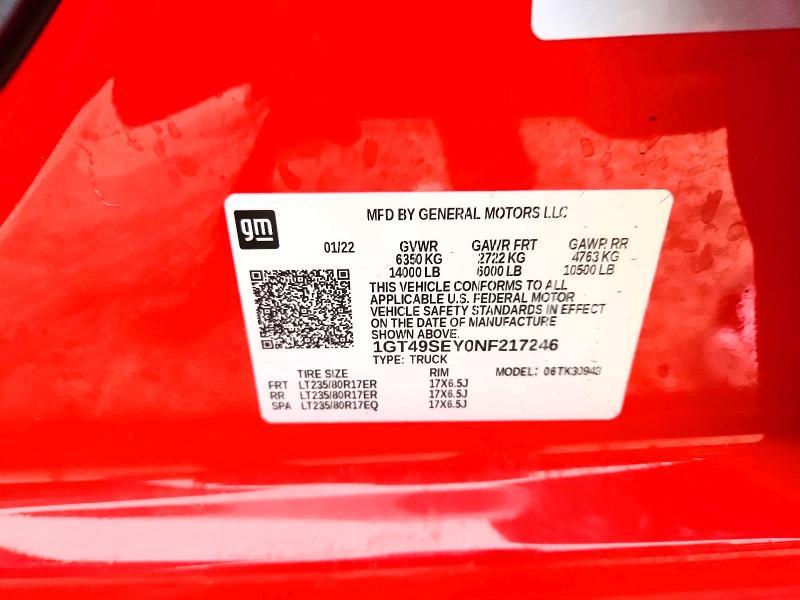 2022 GMC Sierra K3500