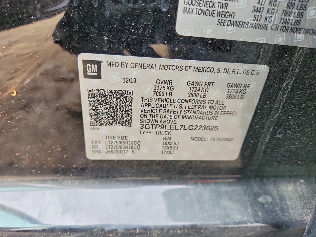 2020 GMC Sierra K1500 AT4