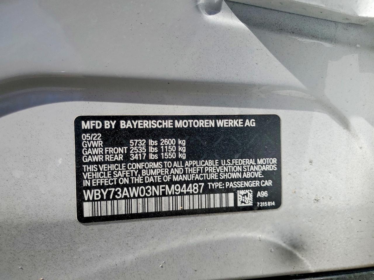 2022 BMW I4 Edrive 40