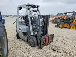 Salvage trucks for sale at San Antonio, TX auction: 2014 Nissan MCP1F2A20LV Forklift
