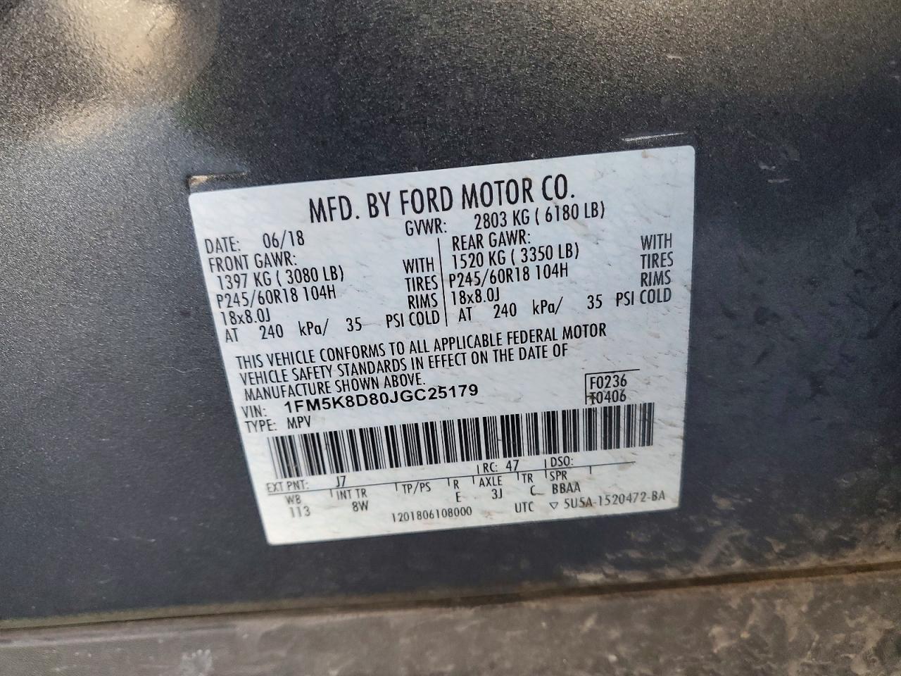 2018 Ford Explorer xlt