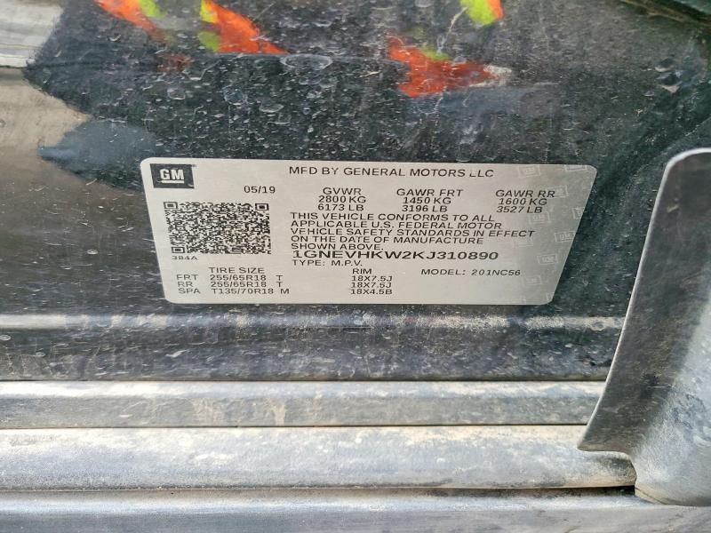 2019 Chevrolet Traverse lt