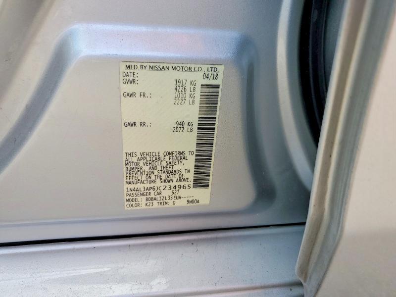 2018 Nissan Altima 2.5
