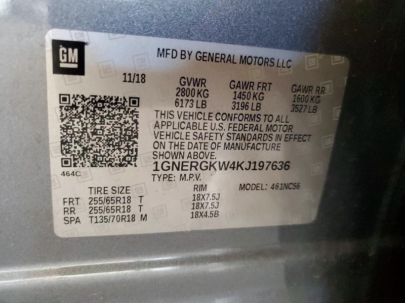 2019 Chevrolet Traverse lt