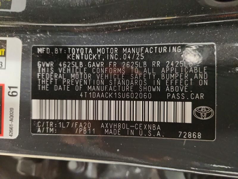 2025 Toyota Camry xse