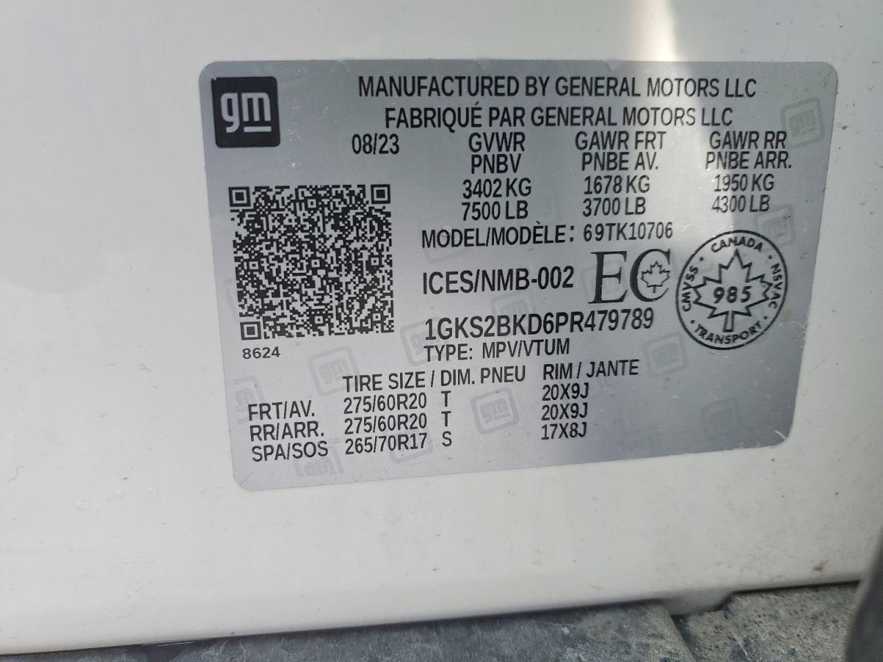 2023 GMC Yukon slt